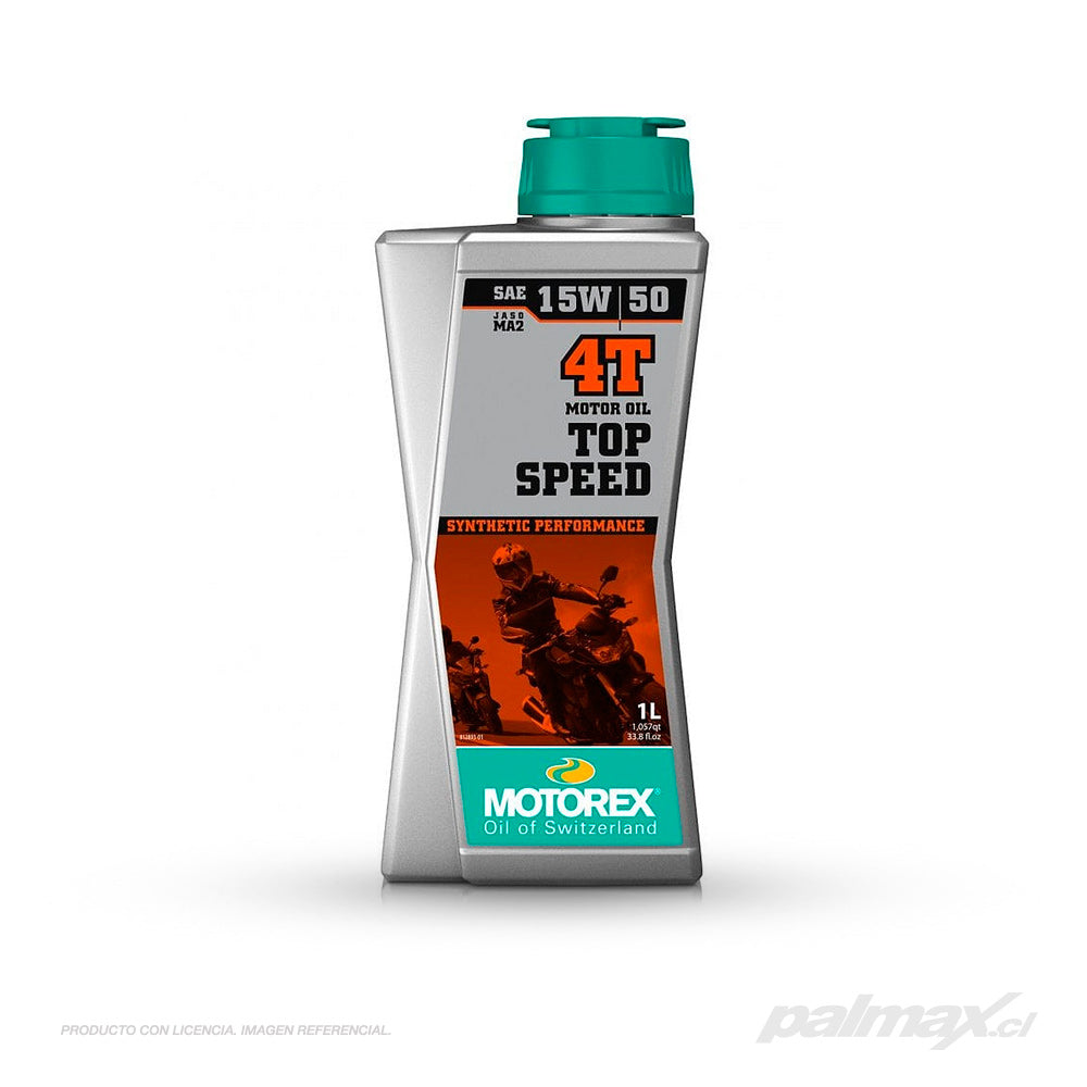 Aceite Top Speed 4T 15w/50 | Motorex